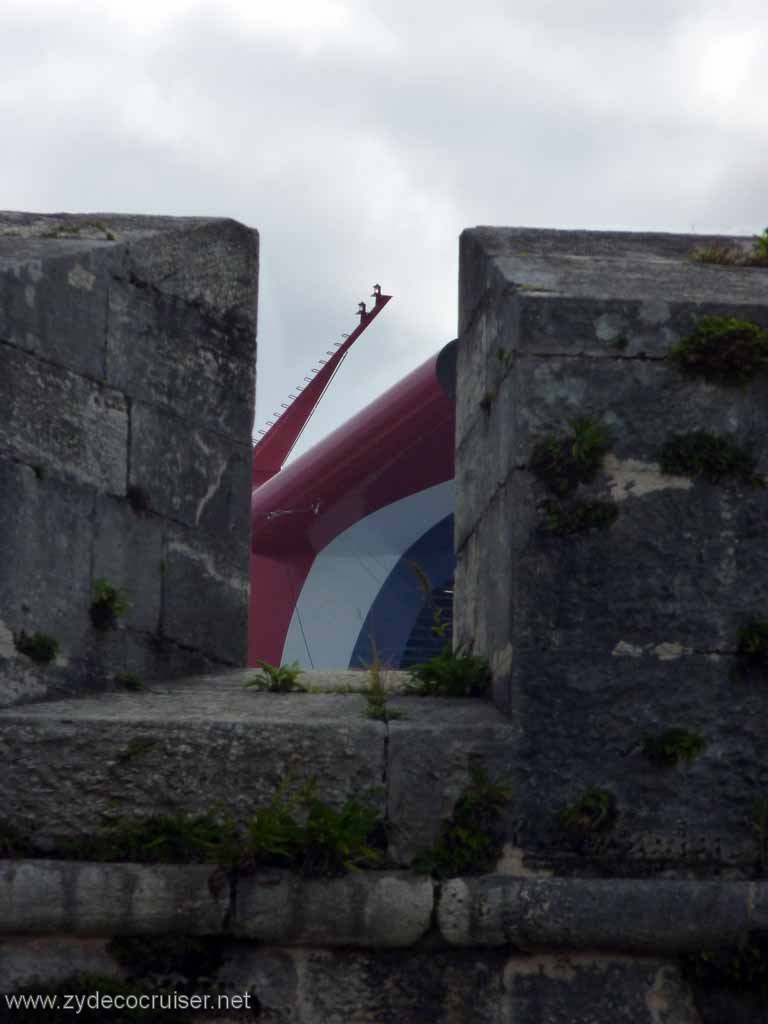2709: Carnival Dream Funnel in Bermuda