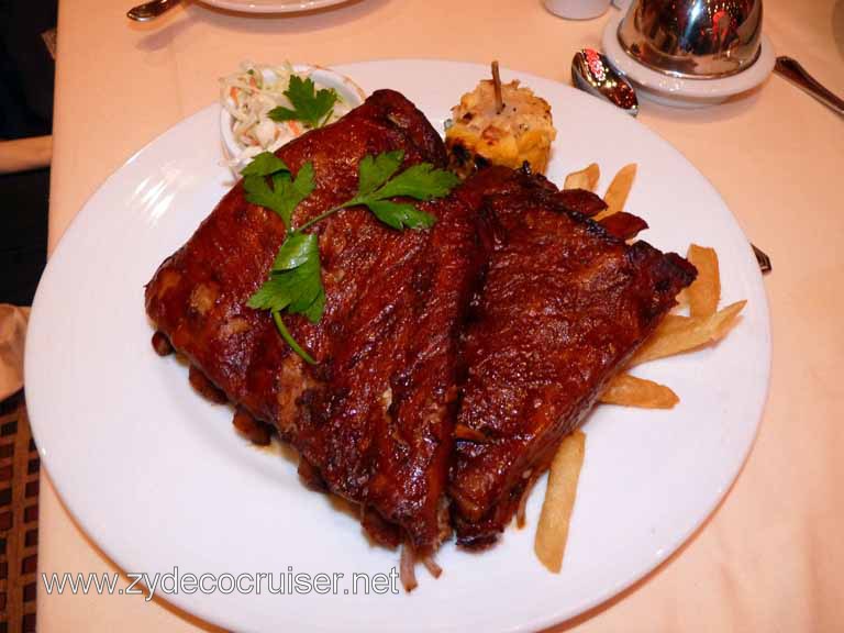 Carnival Dream - Barbecued St. Louis Style Pork Spare Ribs