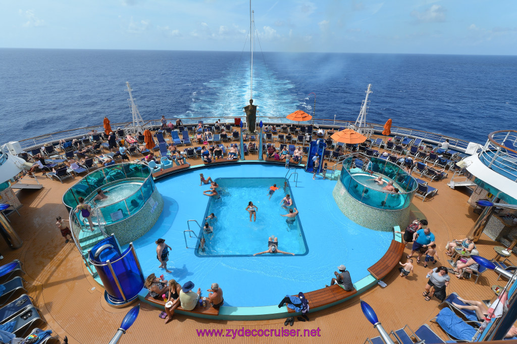086: Carnival Dream Reposition Cruise, Fun Day at Sea 1, Aft Pool, Sunset Pool