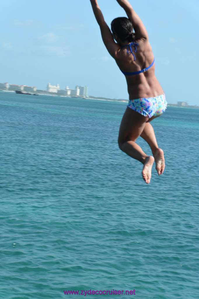 178: Carnival Dream Reposition Cruise, Aruba, Jolly Pirates, Afternoon Aruba Snorkeling, Rope Swing, 