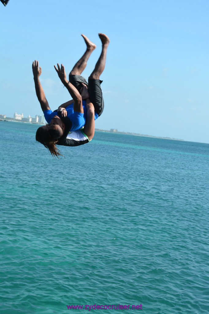 185: Carnival Dream Reposition Cruise, Aruba, Jolly Pirates, Afternoon Aruba Snorkeling, Rope Swing, 