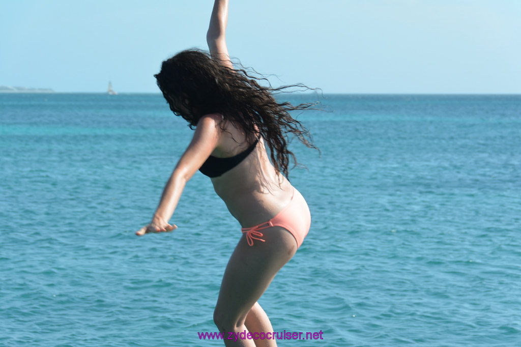 187: Carnival Dream Reposition Cruise, Aruba, Jolly Pirates, Afternoon Aruba Snorkeling, Rope Swing, 