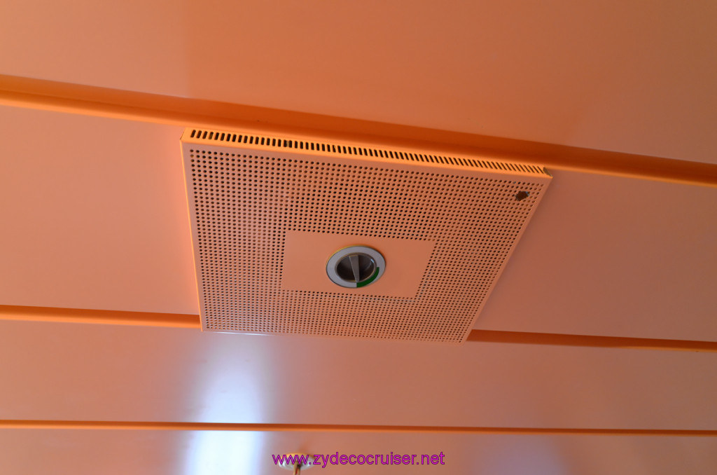 012: Carnival Elation, New Orleans, Embarkation, Cabin Ventilation and Control