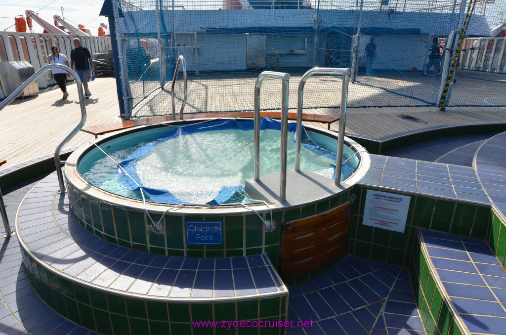 050: Carnival Elation, Fun Day at Sea 1, A Kiddies Pool, Jacuzzi is on the starboard side, 