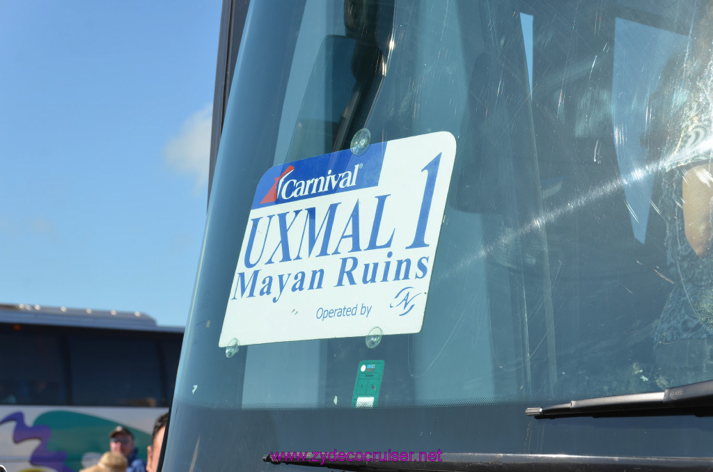 014: Carnival Elation, Progreso, Uxmal, 