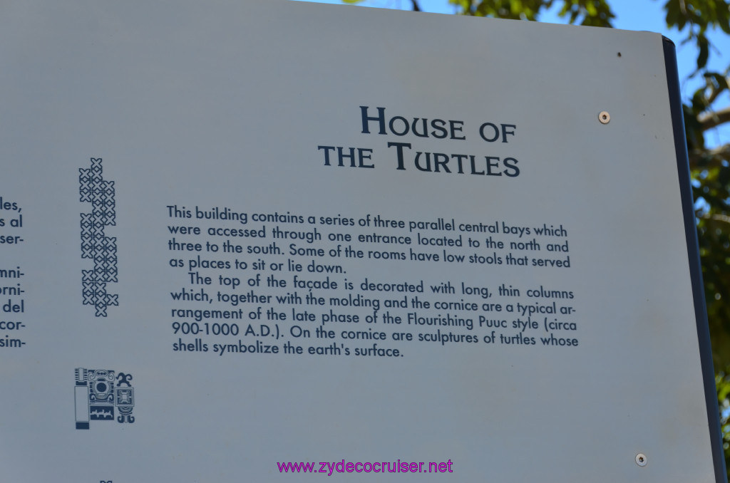 230: Carnival Elation, Progreso, Uxmal, House of The Turtles,