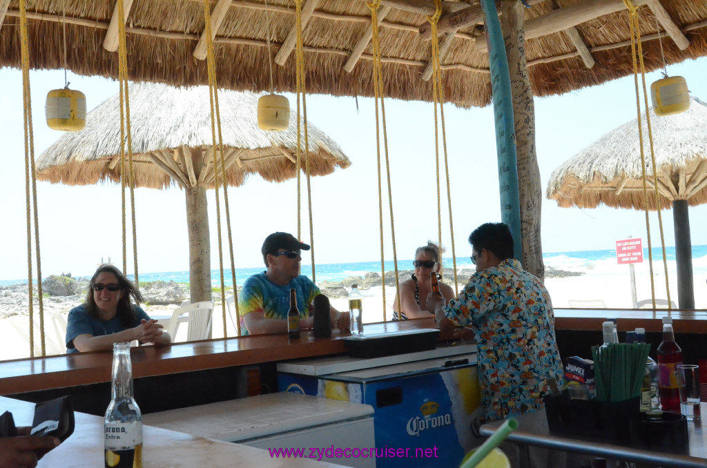 067: Carnival Elation Cruise, Cozumel, Cozumel Bar Hop, Punta Morena, 