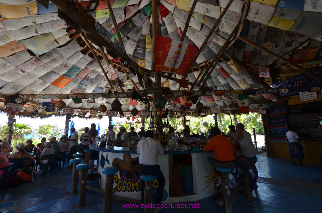 093: Carnival Elation Cruise, Cozumel, Cozumel Bar Hop, Coconuts, 