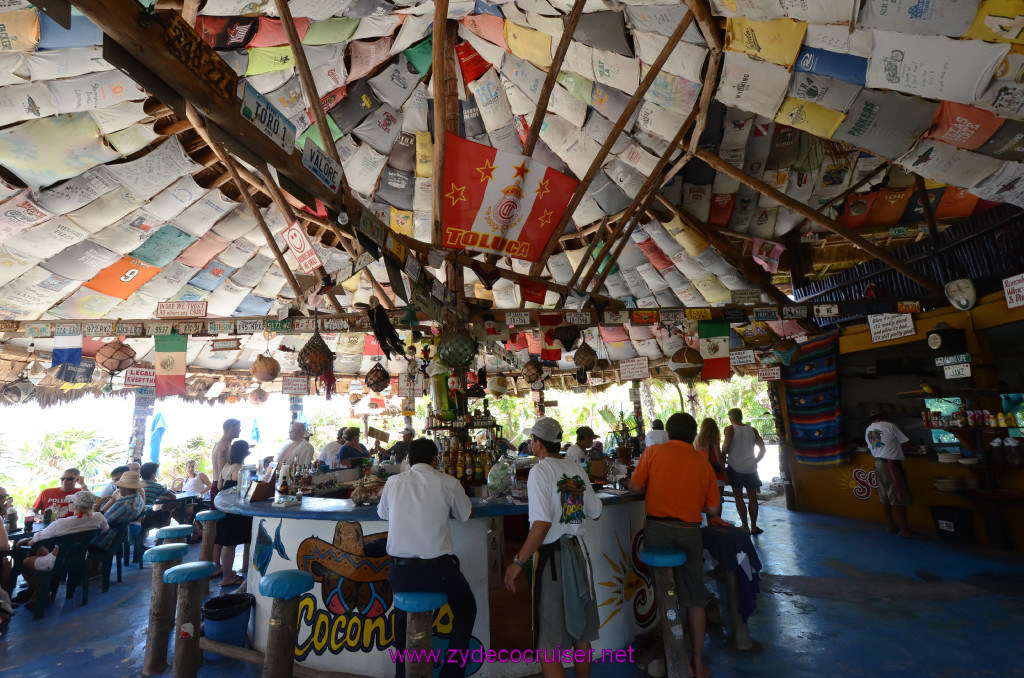 094: Carnival Elation Cruise, Cozumel, Cozumel Bar Hop, Coconuts, 