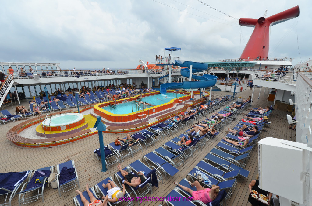 014: Carnival Elation Cruise, Fun Day at Sea 2, Lido, 