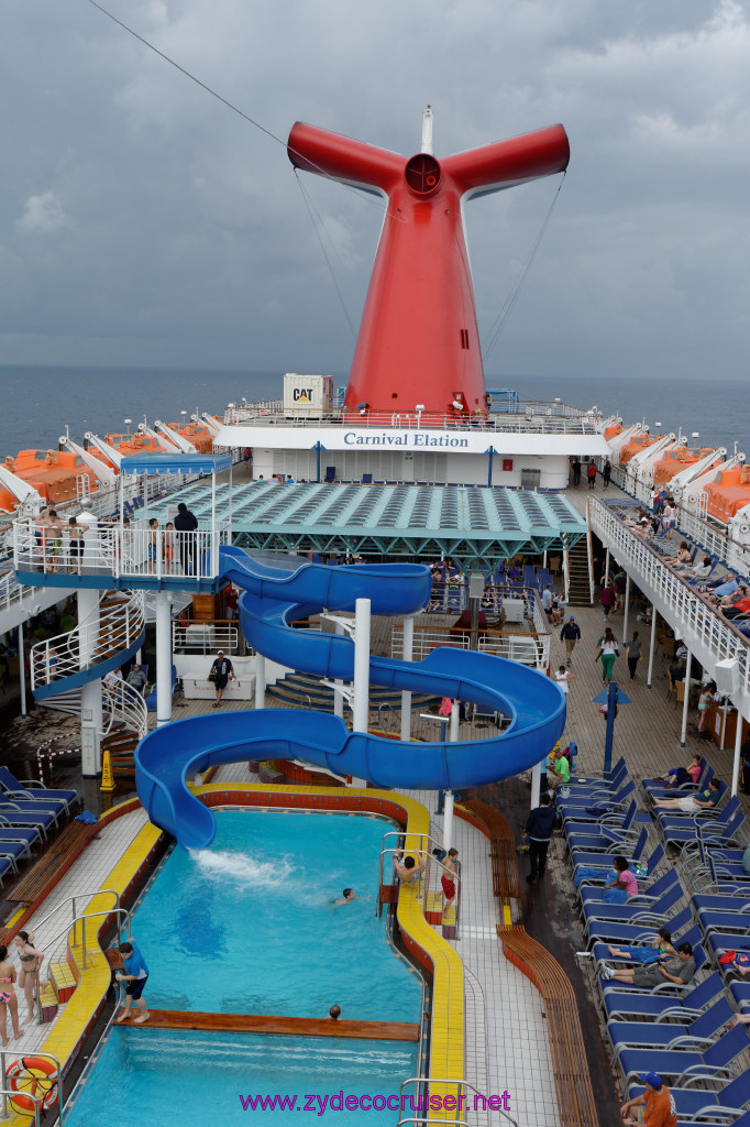 023: Carnival Elation Cruise, Sea Day 1