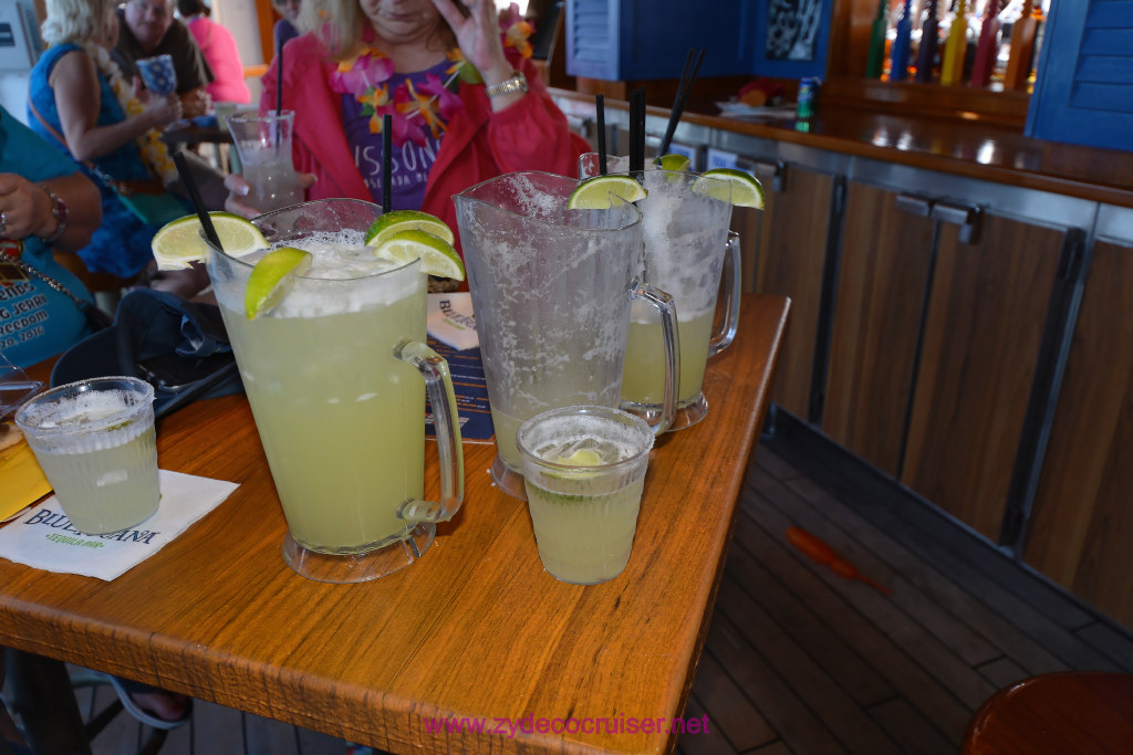 084: Carnival Freedom Cruise, BC9, John Heald Bloggers Cruise 9, Sea Day 2, National Margarita Day!, Our Hussong's Theme Party, 
