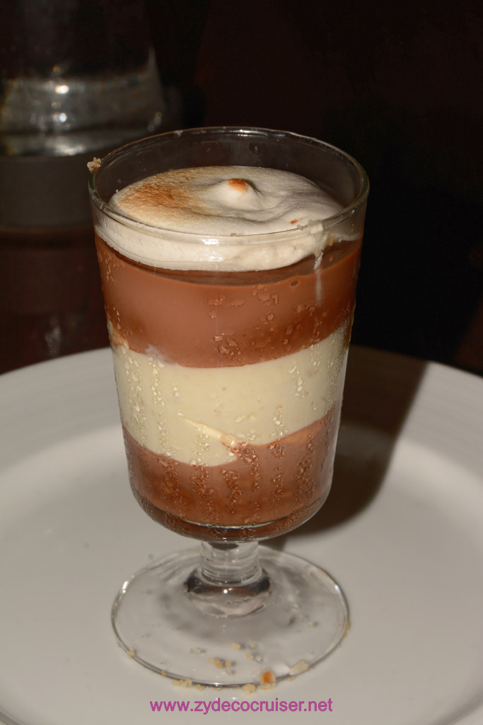 Carnival Freedom, American Table, Dinner 4, S'mores Parfait