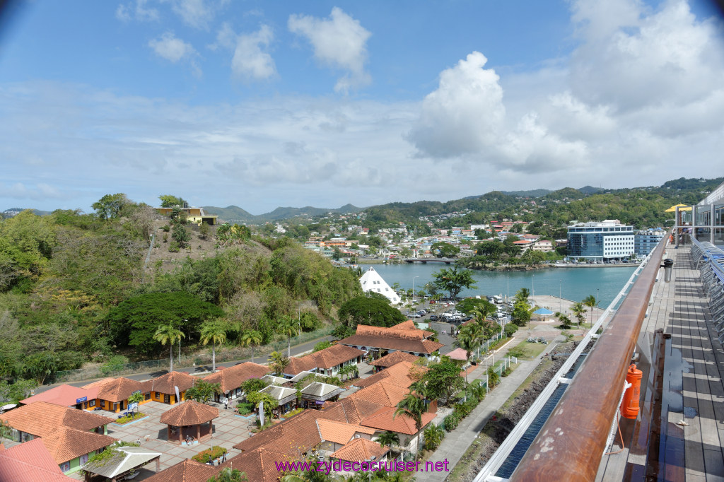 026: Carnival Freedom Reposition Cruise, St Lucia, 