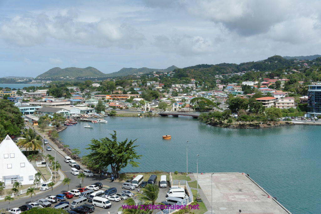 033: Carnival Freedom Reposition Cruise, St Lucia, 