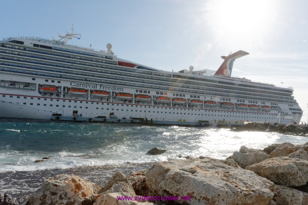 261: Carnival Freedom Reposition Cruise, Curacao, Private tour arranged with Petertrips