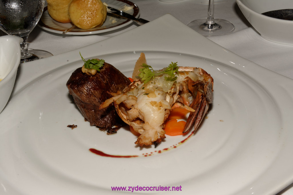 063: Carnival Freedom Reposition Cruise, Sea Day 4, Sun King Steakhouse