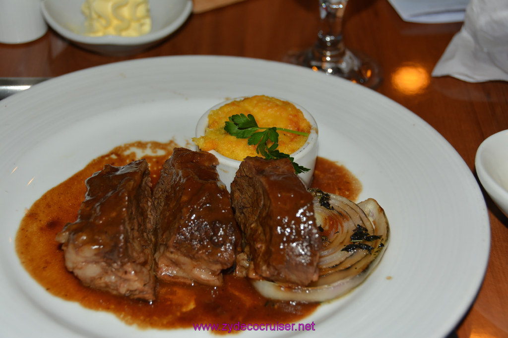 011: Carnival Imagination, American Table, Braised Beef Short Ribs, 