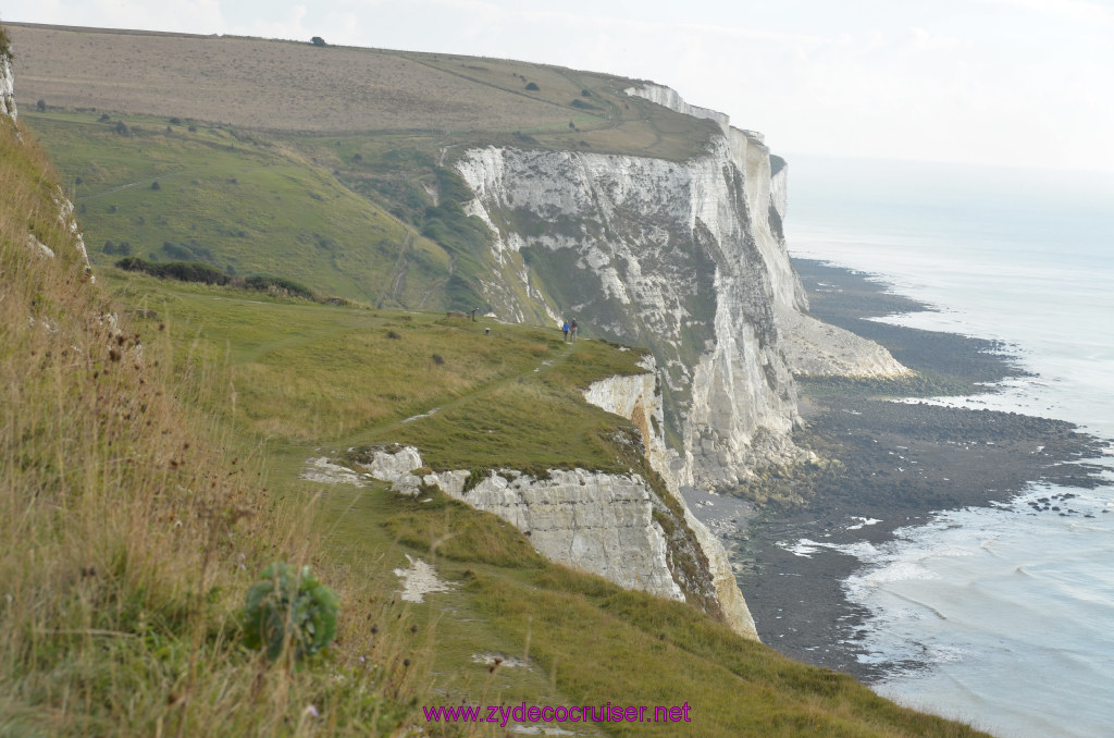 025: Dover, England, White Cliffs Geotours, Langdon Cliffs, 