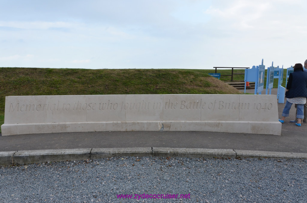 439: Dover, England, White Cliffs Geotours, Battle of Britain Memorial, 