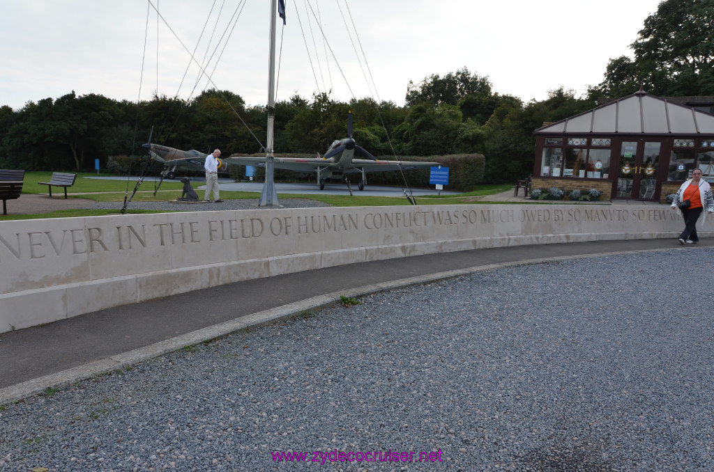 440: Dover, England, White Cliffs Geotours, Battle of Britain Memorial, 