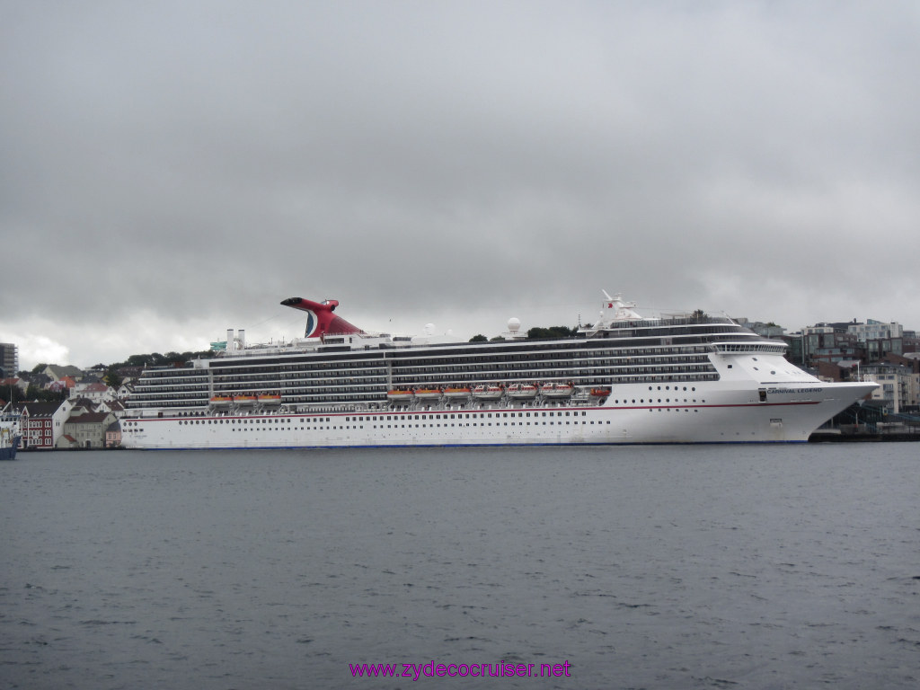 185: Carnival Legend cruise, Stavanger, Lysefjord and Pulpit Rock Tour, 