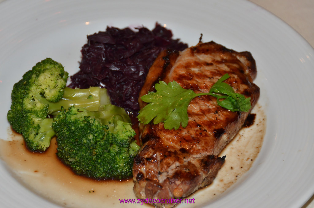 Broiled Center Cut Pork Chop with Mexican Mole