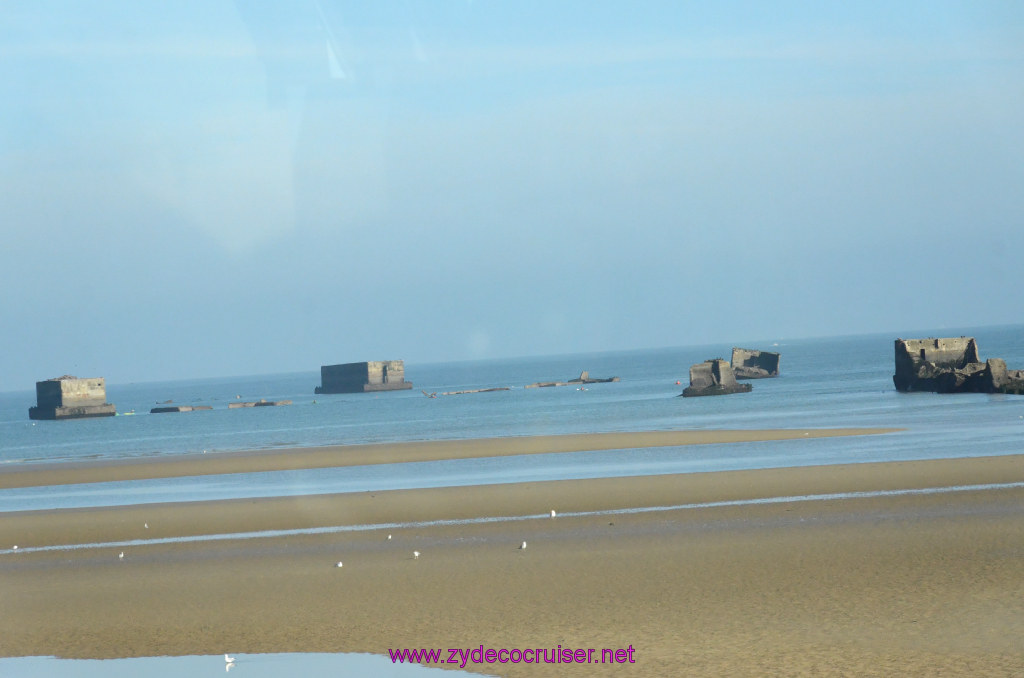 041: Carnival Legend British Isles Cruise, Le Havre, D Day Landing Beaches, Arromanches, 