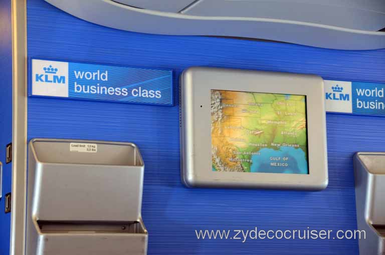 019: KLM Flight 670, DFW - AMS, Apr 29, 2011, KLM World Business Class, DFW-VCE via AMS