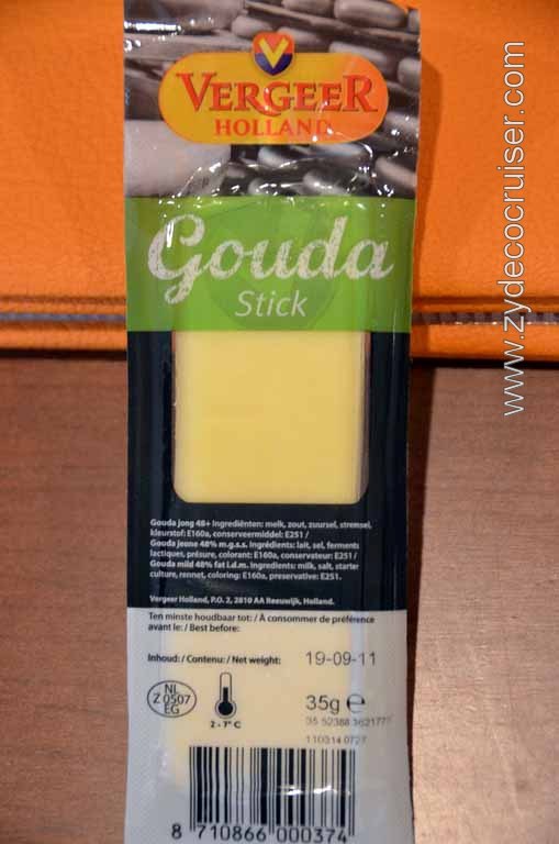 046: Purchased at Amsterdam Airport - Gouda on a Stick!