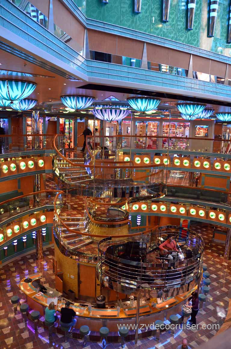 094: Carnival Magic Inaugural Cruise, Grand Mediterranean, Venice, Atrium and Lobby Bar