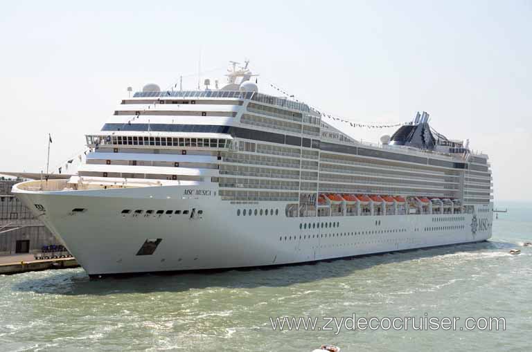 158: Carnival Magic Inaugural Cruise, Grand Mediterranean, Venice, MSC Musica