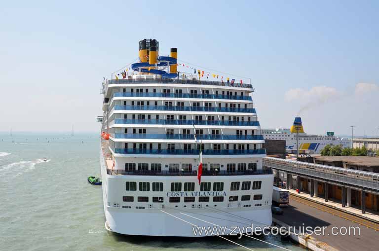 159: Carnival Magic Inaugural Cruise, Grand Mediterranean, Venice, Costa Atlantica