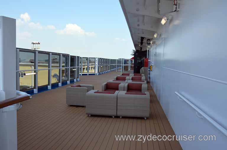 163: Carnival Magic Inaugural Cruise, Grand Mediterranean, Venice, Promenade