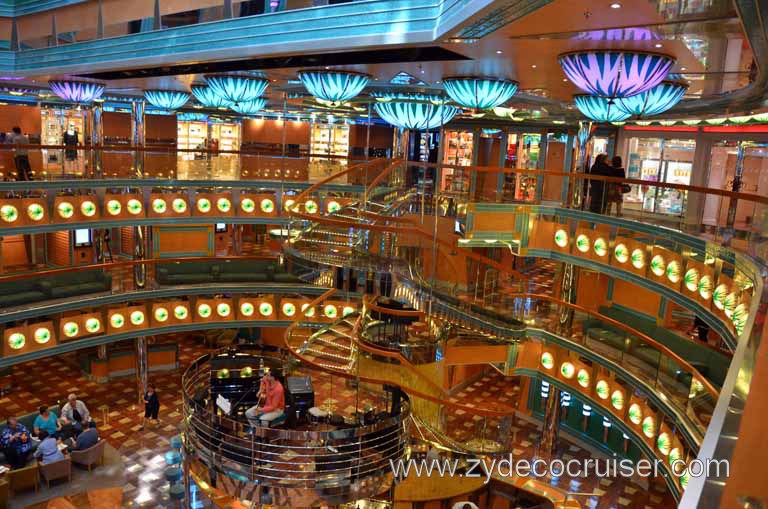 174: Carnival Magic Inaugural Cruise, Grand Mediterranean, Venice, Atrium