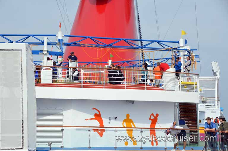 137: Carnival Magic Inaugural Cruise, Sea Day 1, SkyCourse (Ropes Course)