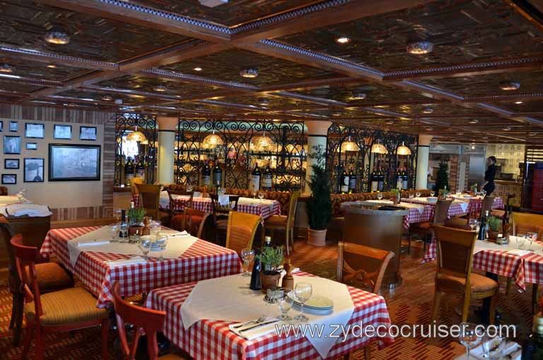 192: Carnival Magic Inaugural Cruise, Sea Day 1, Cucina del Capitano, 