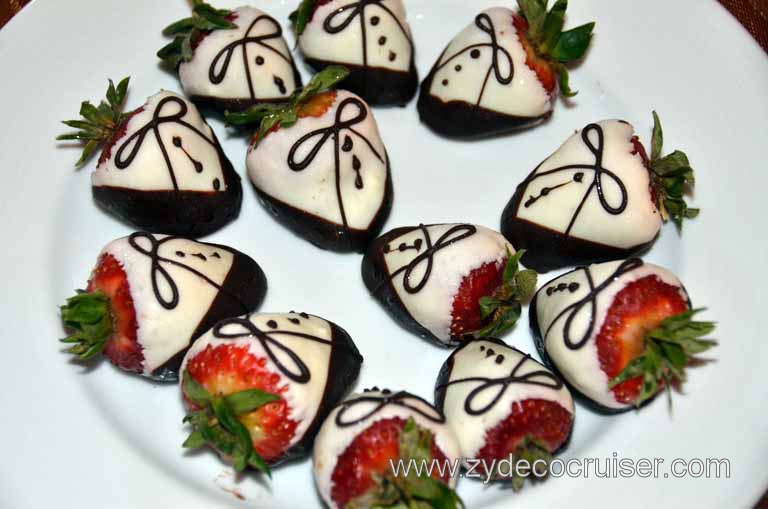 402: Carnival Magic, Inaugural Cruise, Dubrovnik, Chocolate Covered Strawberries