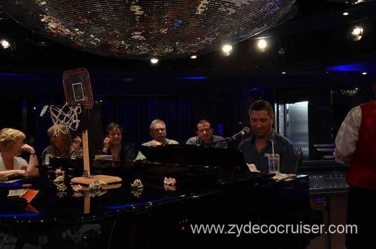 447: Carnival Magic, Inaugural Cruise, Dubrovnik, Piano Man Ron Pass, Play It Again Piano Bar, 