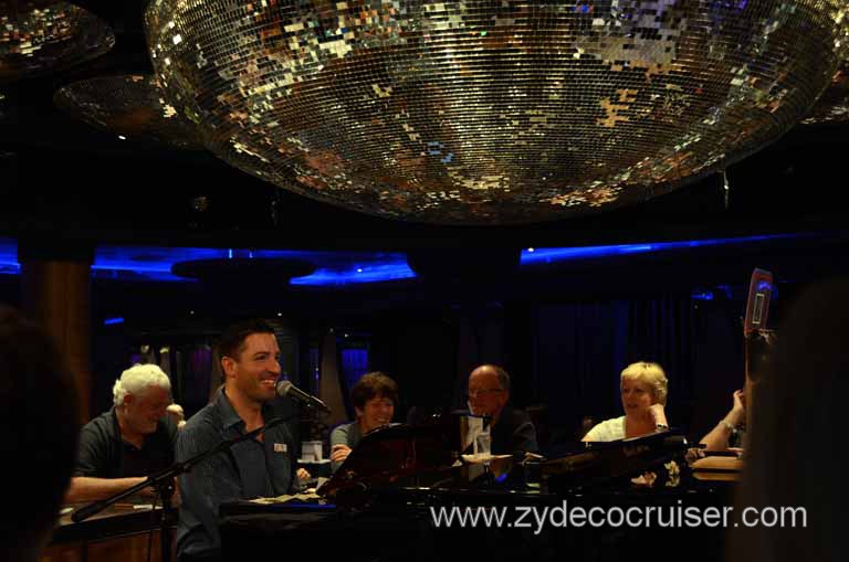 449: Carnival Magic, Inaugural Cruise, Dubrovnik, Piano Man Ron Pass, Play It Again Piano Bar, 