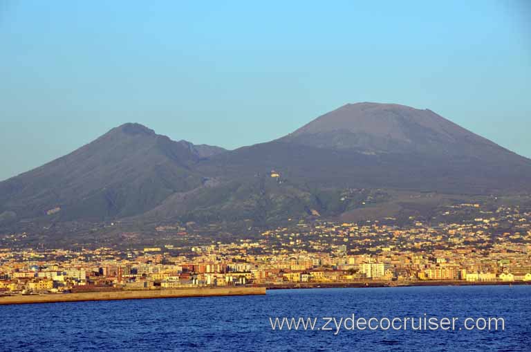 295: Carnival Magic Inaugural Cruise, Naples,  Mount Vesuvius, 