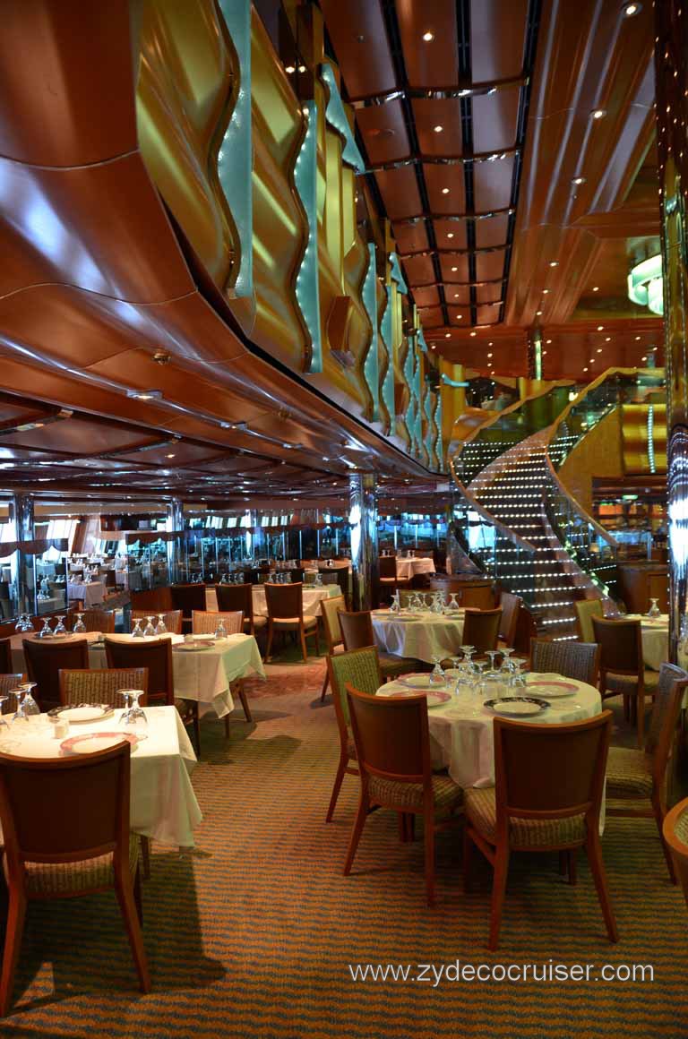 039: Carnival Magic Inaugural Voyage, Monte Carlo, Sea Day 3, Northern Lights Restaurant