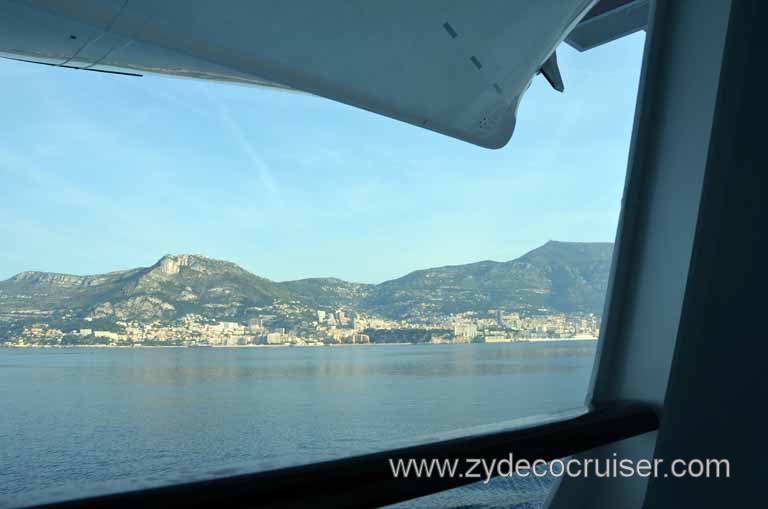 001: Carnival Magic Grand Mediterranean Cruise, Monte Carlo, Approaching Monaco, 