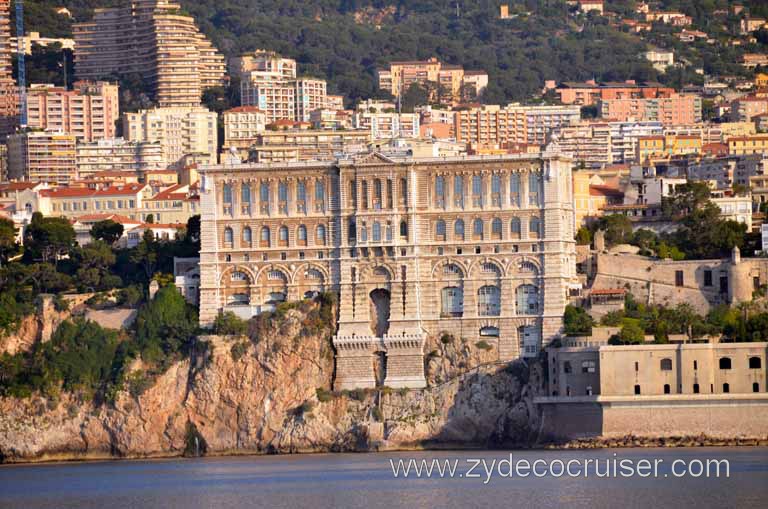 015: Carnival Magic Grand Mediterranean Cruise, Monte Carlo, Monaco, Oceanographic Museum and Aquarium, http://www.oceano.org/