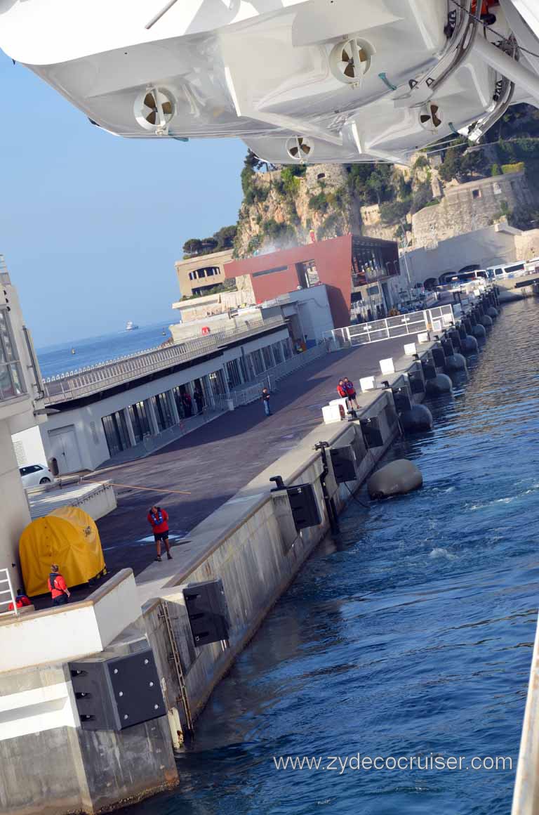 038: Carnival Magic Grand Mediterranean Cruise, Monte Carlo, Monaco, Approaching the dock
