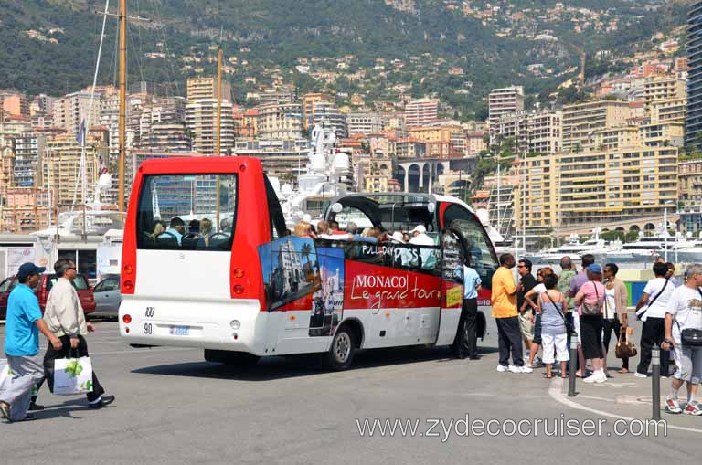 049: Carnival Magic Grand Mediterranean Cruise, Monte Carlo, Monaco, Hop On Hop Off Bus