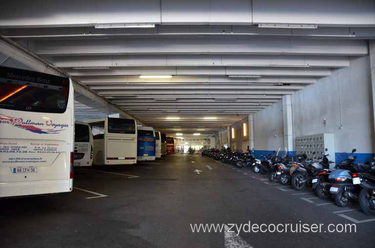 061: Carnival Magic Grand Mediterranean Cruise, Monte Carlo, Monaco, past all the buses,