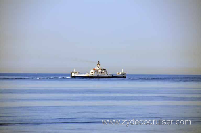 012: Carnival Magic, Mediterranean Cruise, Sea Day 1, Straits of Messina, looks like a ferry