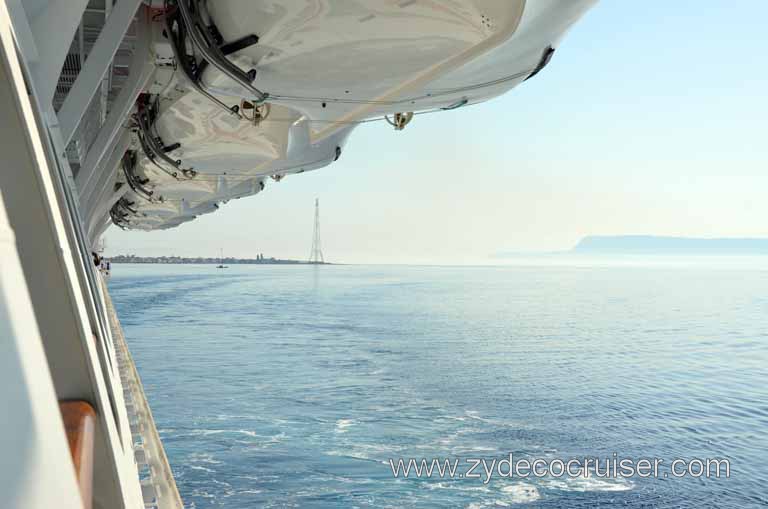 015: Carnival Magic, Mediterranean Cruise, Sea Day 1, Straits of Messina, 