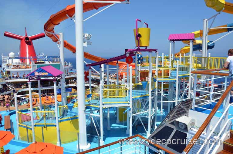 056: Carnival Magic, Mediterranean Cruise, Sea Day 2, Waterworks, 
